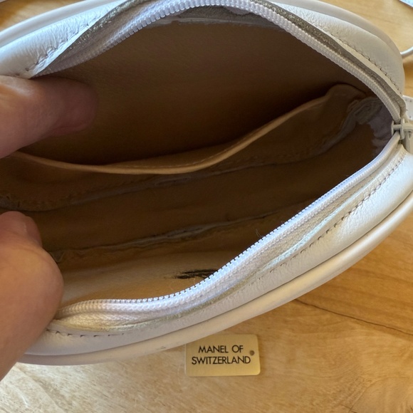 MANEL OF SWITZERLAND VINTAGE BAG WRISTLET CROSSBODY STRAPS GOLDTONE ANIMALS - Picture 9 of 11